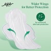 RPE Life Day/Regular Pads with Wings - 100% Organic Cotton