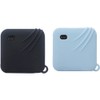 2 Pack DAYJOY Soft Liquid Silicone Protective Case Cover Compatible