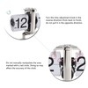 Retro Digital Flip Down Clock Flip Desk Clock Mechanical Battery