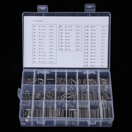 Slotted Springs, Tension Sleeves, Stainless Steel, Ing Tension Pins, Rostie Tension Pins 6 x 24, Running Pins Slot Hardware Pins, Accessory Kit, Bit 280-Piece Stainless Steel Spring Tension Pin Set