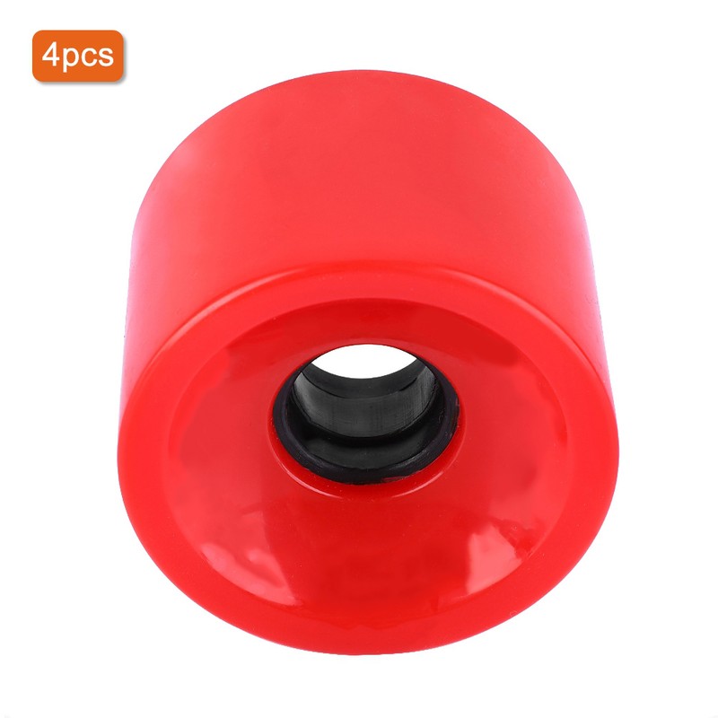 PUENTE 4pcs Set 70*51mm Superior Quality PU Skateboard Wheels Long