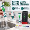 10-in-1 Water Quality Tester for Aquariums & Pools – Digital