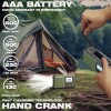 DexScout Emergency Weather Radio, NOAA AM FM, Flashlight, Power Solar,