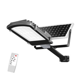 Gebosun LED Solar Flood Outdoor Street Lights, IP65 Waterproof Dusk to Dawn Security Area Light, 6000K for Yard, Garden, Warehouse, Swimming Pool, Pathway, Basketball Court (200W)