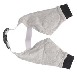 Qinlorgo Protector de Codo para Perros, Traje De Recuperación Perro, Coderas para Perros, Ajustables Transpirables Cálidas Hebillas Fijas Tirantes Delanteros para Perros Cachorros Verano (Negro)