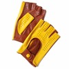 ACABA Bikolore Driving Gloves, HB MITAINE BICOLORE Lamb Leather, Made