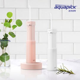 Aquapick AquaPic Portable Cordless Oral Irrigator AQ-208 (White Pink)