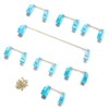 Mechanical Keyboard Stabilizer 2 Specifications with Golden Wire Keycap Accessory