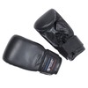 MARTIAL WORLD PG40-L-BK Wrist Belt Punching Gloves, Black, L