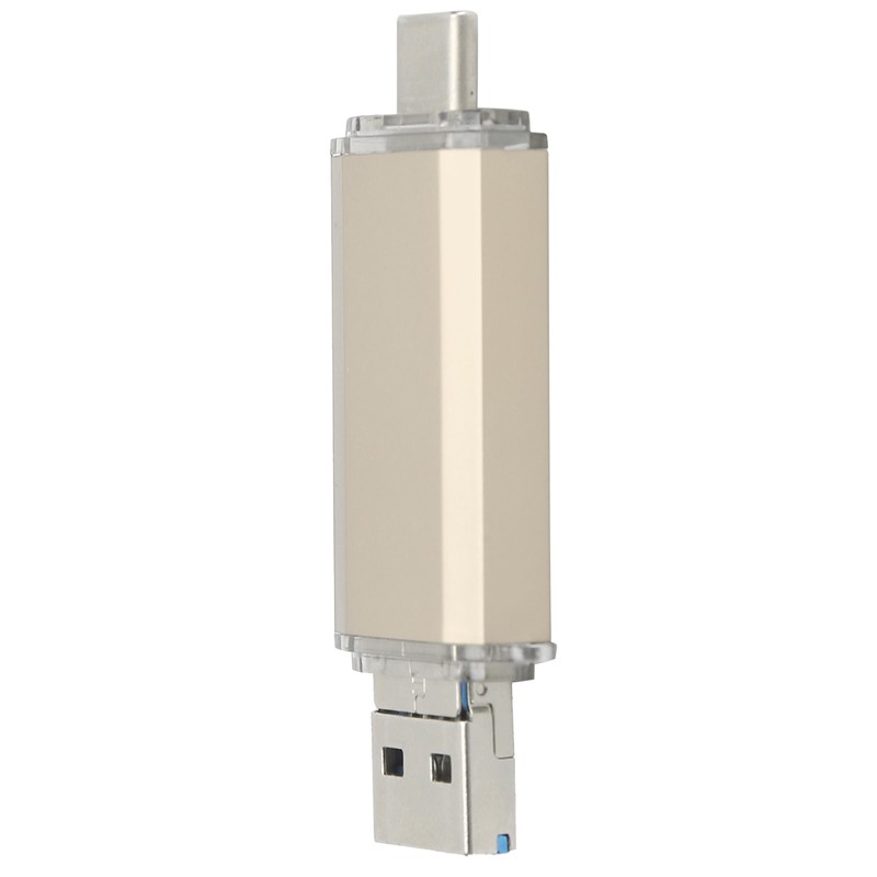 USB 3.0 U Disk Golden Aluminum Alloy ThreeInOne High Speed