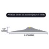 ToLanbbt 20Ft/6M Universal Garage Threshold Seal Strip with 300ml Black