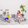 Posh Creations Bean Bag Chair for Kids and Teens -Twist