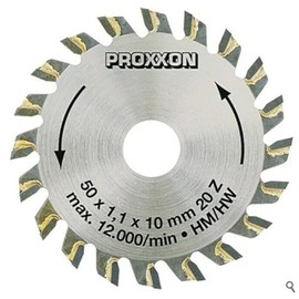 Proxxon 28017 2-Inch Carbide Tipped Blade for KS 115 20 Teeth