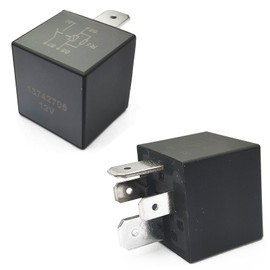 GROBARPART Automotive Relays 1 Packs 897H-1AH-D-R1 U02 Relay 13742705 Relay 13306943 Relay 12V 4Pins 12VDC 70A