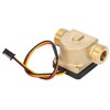 G1/2in Male Water Flow Sensor Counter Brass Hall Flowmeter DC
