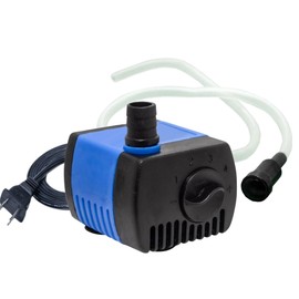 Aqua Dream 90 GPH Submersible Pump(300/H,2.5W) Ultra Quiet Adjustable Water Pump For Pond,Aquarium,Fish Tank,Fountain,Hydroponics,Statuary - 1 Pc