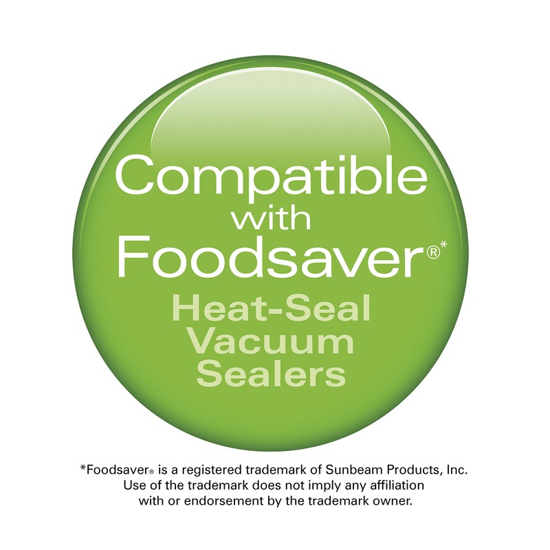Hamilton Beach Vacuum Sealer, (3-Pack) 8 in x 20 ft