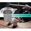 Daycount Stainless Steel Reusable Filter, Tea Baskets Mesh Coffee Espresso