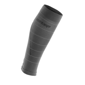 CEP Reflective Calf Sleeves, Grey, Men IV