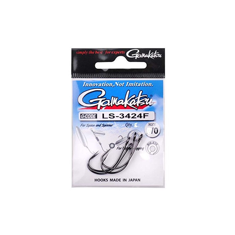 Gamakatsu Hook LS-3424F LS-Series 3424F Size 6 18509900600