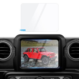 Autorder Screen Protector for Jeep Wrangler JL 2018-2021 2022 2023/Gladiator JT 2020-2022 Tempered Glass 9H Navigation Touchscreen Protective Film (8.4-Inch)