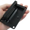 Zorfeter Black Recessed Pull Handles with Mount Screws, Hatches Pull