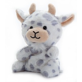 The Petting Zoo Goat Stuffed Animal Plushie, Gifts for Kids, Nuggetz Wildlife Animals, Goat Plush Toy, 6 inches