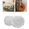 Wreath Storage Bag 60x20cm Thick PVC Reinforced Handle Double Zippers