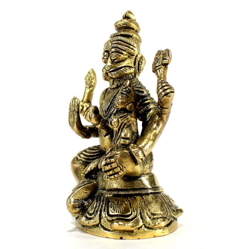 eSplanade - Brass Narsimha ​Narsingha Narsing with Lakshmi Laxmi Murti
