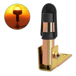 Biqing 1pc Warning Light Bracket for Forklift, Tractor, Truck, Engineering Vehicle Flashing Swivel Warning Light Mounting Hardware L Shape