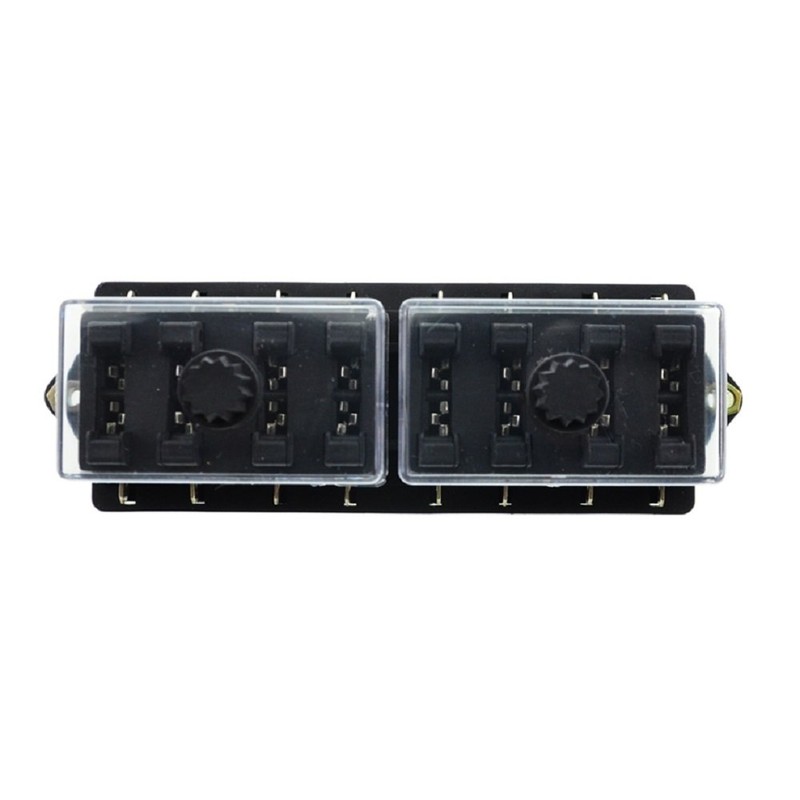 8 Way ATO/ATC FUSE HOLDER WITH DOUBLE LID
