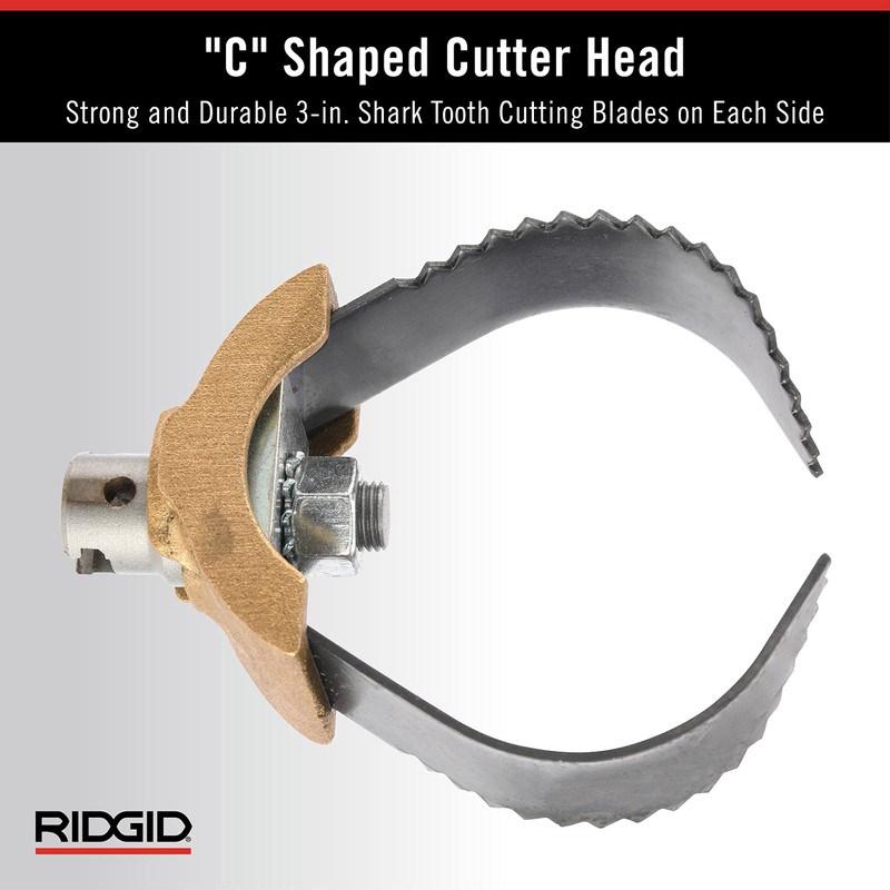 RIDGID 52822 Model T-232 H-D 3" "C" Cutter Cable Coupling