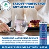1Above Jet Lag Relief Tablets - Berry-Flavored Effervescent Multivitamin with