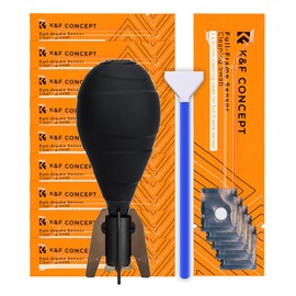 Minadax KF Full Format Sensor Cleaning 24 mm 10 Swabs + Bellows with Filter