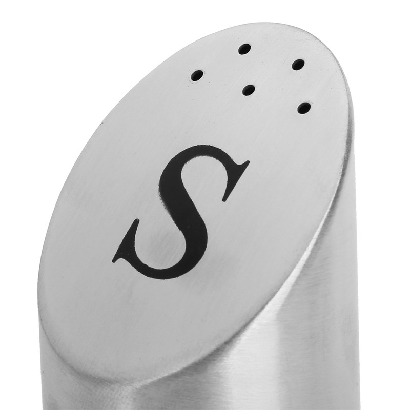 Stainless Steel Condiment Container Pot Seasoning Box Set Spice Pepper