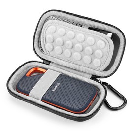 Yinke Case for SanDisk SSD/SanDisk Portable Extreme PRO External SanDisk Dedicated Protective Storage Carrying (Gray)