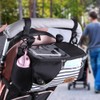 Jadin Pram Organiser, Waterproof Buggy Organiser with Zip, Organiser Pram
