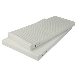 vhbw Filter Set Compatible with Viessmann Vitovent 300-F Ventilation Unit - Air Filter G4 / F7 (Pack of 4), White