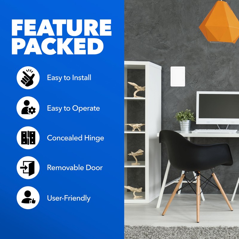 Bryce Hardware 6x9 Access Panel for Drywall - Plumbing Access