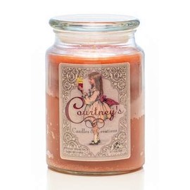 Courtney's Candles Sandalwood Bergamot Maximum Scented 26oz Large Jar Candle