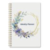Undated Weekly Planner Notebook, A5 Planner Notebook Daily Diary,Weekly Goals