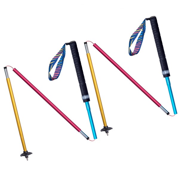 AONIJIE Trail Running Poles 2 Pcs Outdoor Trekking Poles Foldable