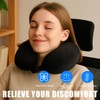Vacilo Travel Pillow - Memory Foam U-Shaped Neck Pillow, Portable