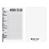 Inkdotpot Daily Planner List Pad Notepads Memo Pad, Undated To-Do