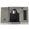 Umbro Men's and Women's Trifold Wallet with Neck Strap, Lightweight