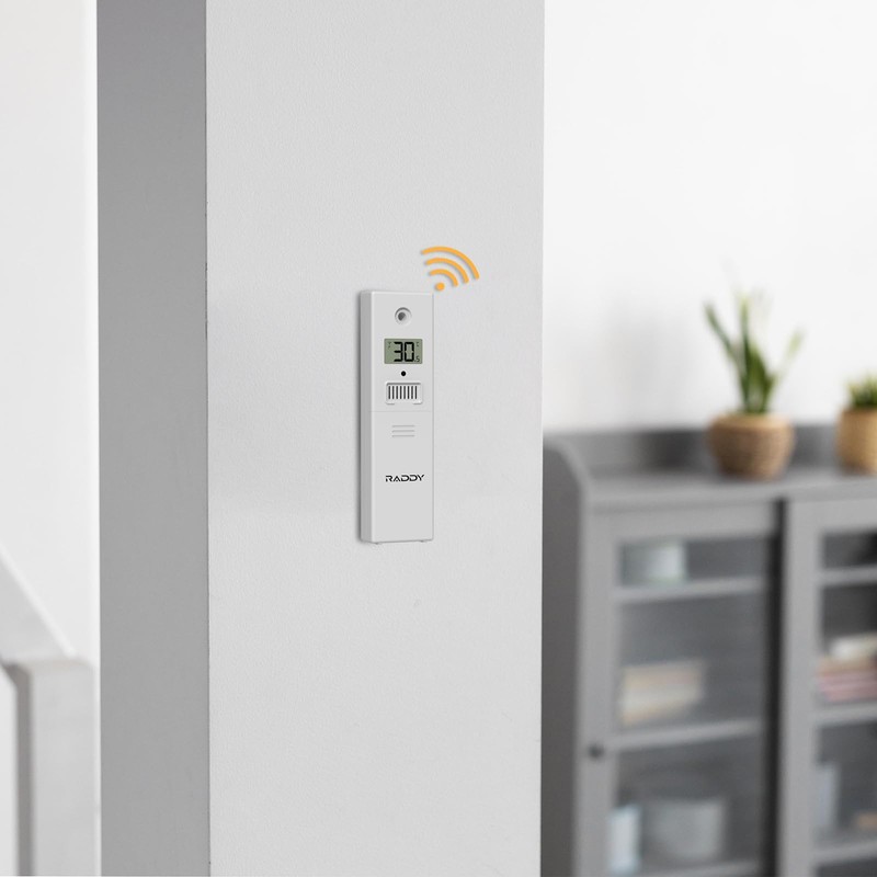 Raddy R5 Indoor Outdoor Wireless Remote Sensor for VP7 Professional