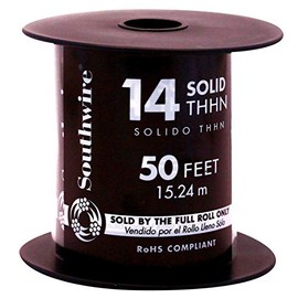 SOUTHWIRE COMPANY LL 11580841 Wire Thhn 14 Ga 600 V, 50 ', White