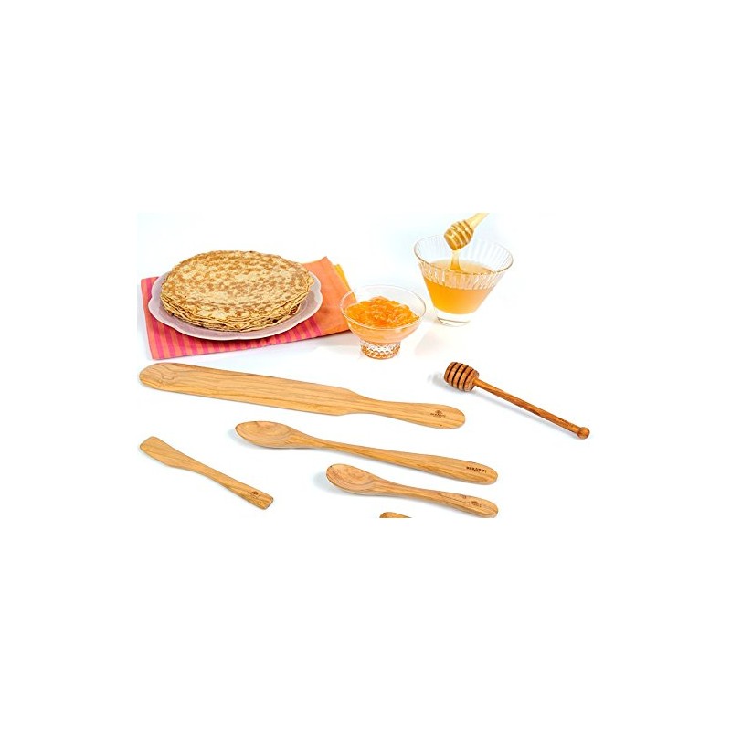 Berard Olive Wood Spreader 6 in.