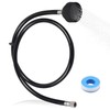 Aomitop Shampoo Bowl Sink Hose with Sprayer,Salon Spray Head Attachment