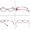 IVNUOYI 4 Pack Reading Glasses Blue Light Blocking,Fashion Ladies Spring